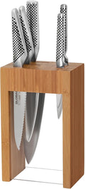 Global Osaka 6 Piece Knife Block Set by GlobalCutlery
