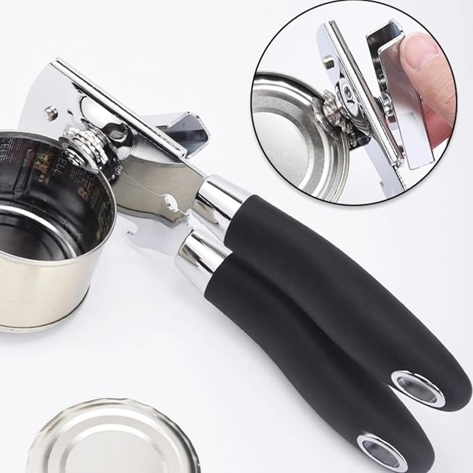 Can Opener Manual, Heavy Duty Handheld Can Opener - Image 3
