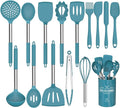 15 Pcs Silicone Cooking Utensils Kitchen Utensil Set by UmiteChef
