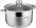 Daniks Standard 7 Quart Stainless Steel Stock Pot by Daniks