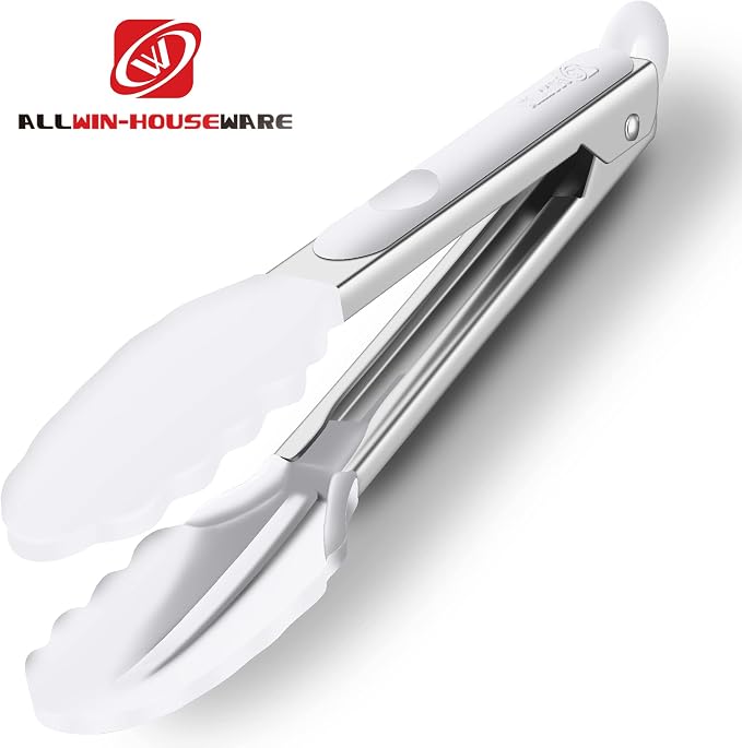 2 Pack Silicone Kitchen Tongs – 9" & 12" Set, Heat Resistant up to 500°F - Image 5