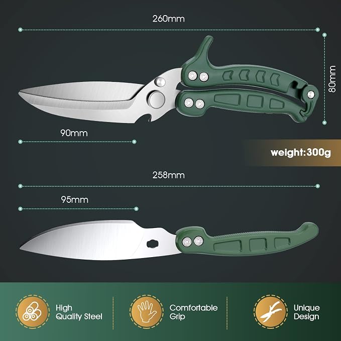 DRAGON RIOT Heavy Duty Poultry Shears - Image 5