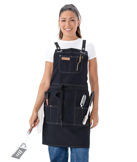 Chef Works Unisex Ayden Grill Apron - Image 2