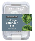 Kitchen Spaces Colander Bin, Produce Saver, Fridge Organizer by KitchenSpaces