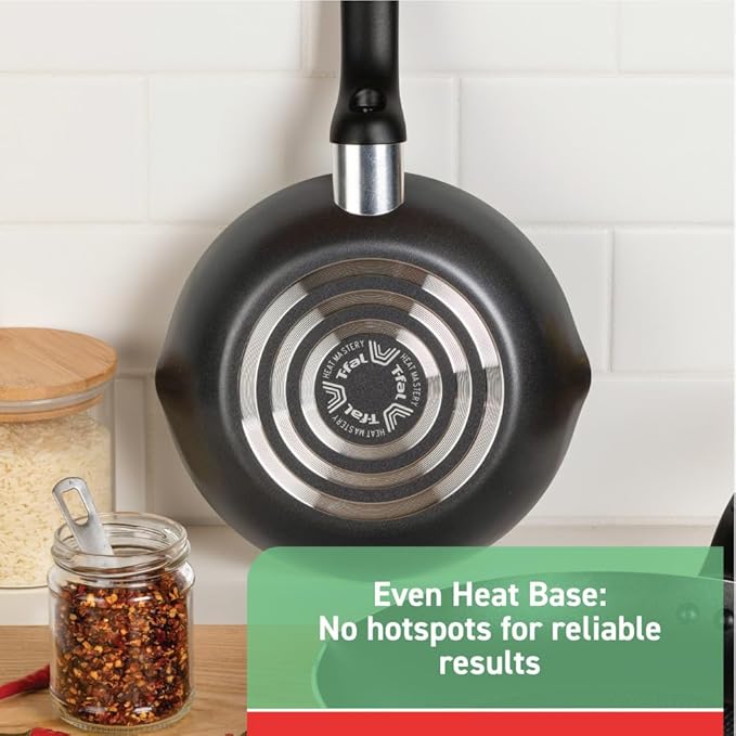 T-fal Initiatives Nonstick Stockpot 8 Quart Oven Safe 350F Cookware, Pots and - Image 4