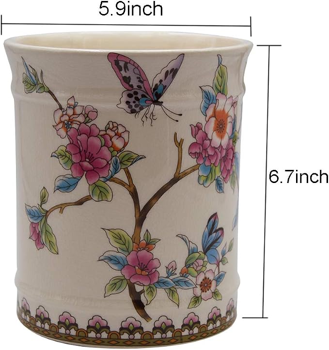 YIMIFLA Utensil Crocks Extra Large Kitchen Utensil Holder - Image 5