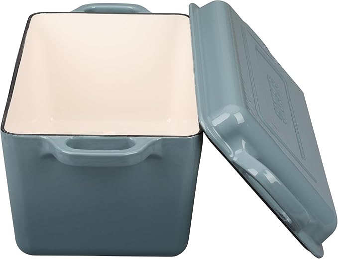 EDGING CASTING Enameled Cast Iron Dutch Oven, Oblong Bread Oven - Image 7