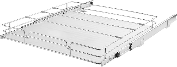 VEVOR 21.5" Wx21 Dx3.5 H Pull Out Cabinet Organizer, Heavy Duty Slide Out - Image 9