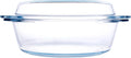 Round Tempered Glass Casserole Dish by HUSANMP