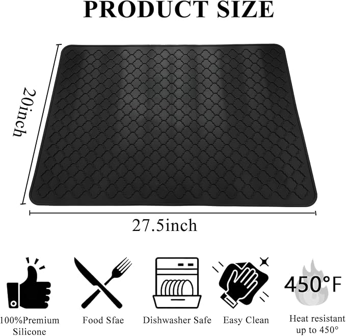 Silicone Stove Top Cover for Electric Stove- Range Covers for Electric Stove - Image 2