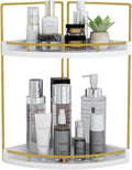 Dorhors 2-Tier Bathroom Counter Organizer, Vanity Counter Corner Shelf by Dorhors