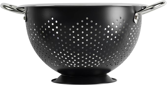GoodCook Gourmet Colander, 5qt capacity, Stainless Steel by GoodCook