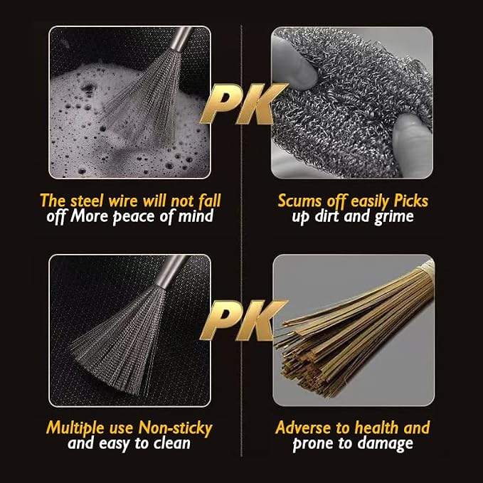 Stainless Steel Dish Brush - Image 3