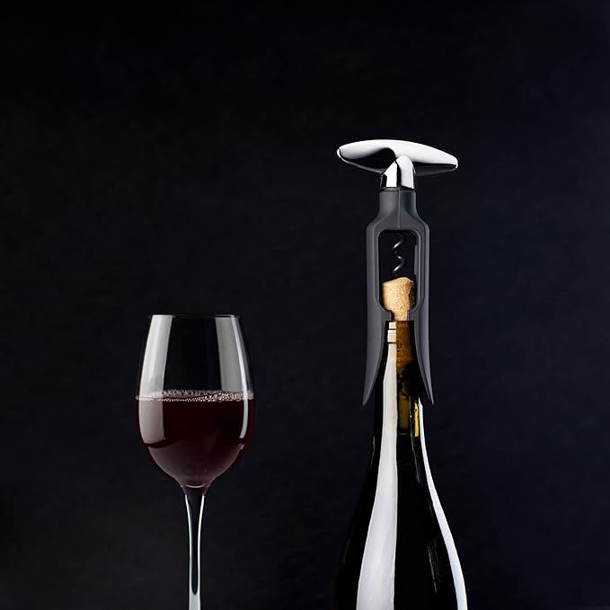 True Self Pulling Corkscrew Wine Opener, Durable Plastic - Image 6