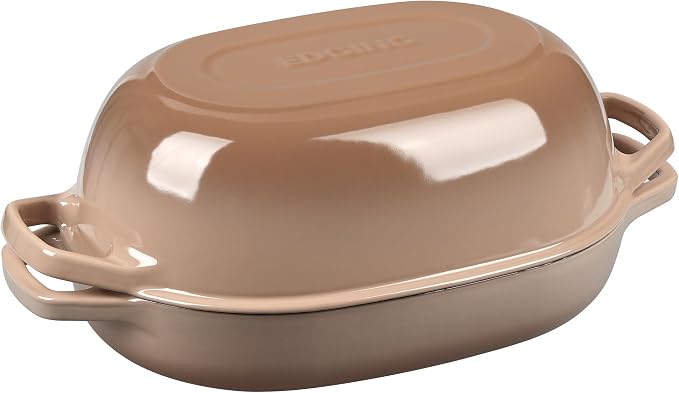 EDGING CASTING Enameled Cast Iron Oval Dutch Oven Pot - Image 4