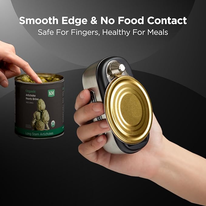 Kitchen Mama Orbit One Stainless Steel Rechargeable Electric Can Opener: - Image 5