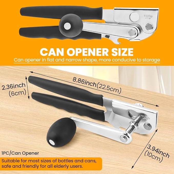 Commercial Can Opener, Handheld Can Opener Easy - Image 2