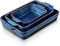 KOOV Bakeware Set, Ceramic Baking Dish, Rectangular Casserole Dish, Lasagna Pan by KOOV