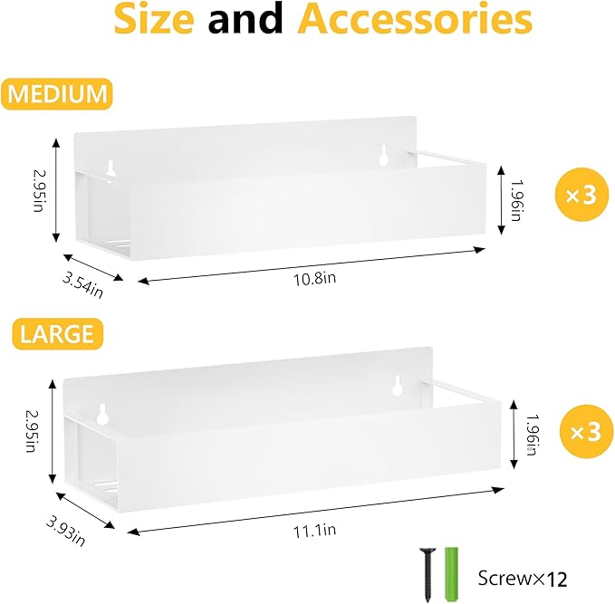 SMRCAD Magnetic Spice Rack for Refrigerator - Image 6