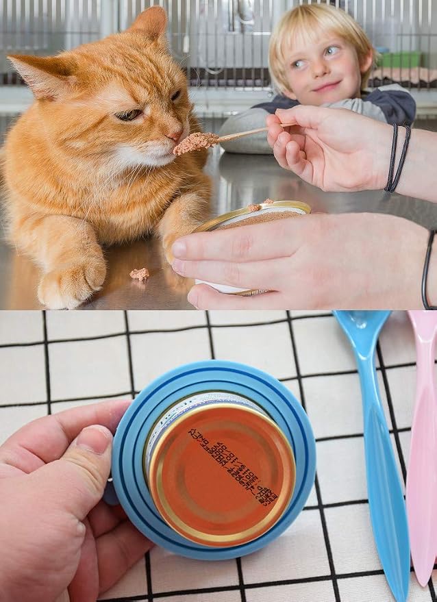 Comtim Pet Food Can Cover Silicone Can Lids - Image 6