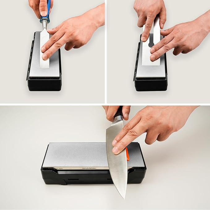 SHARPAL 162N Double-sided Diamond Sharpening Stone Whetstone Knife Sharpener - Image 6