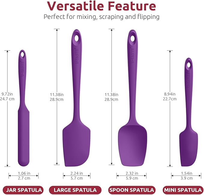 U-Taste Silicone Spatula Set - Image 2