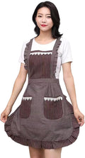 Cute Apron for Women with Pockets, Comfortable Kitchen Apron by Sefiron