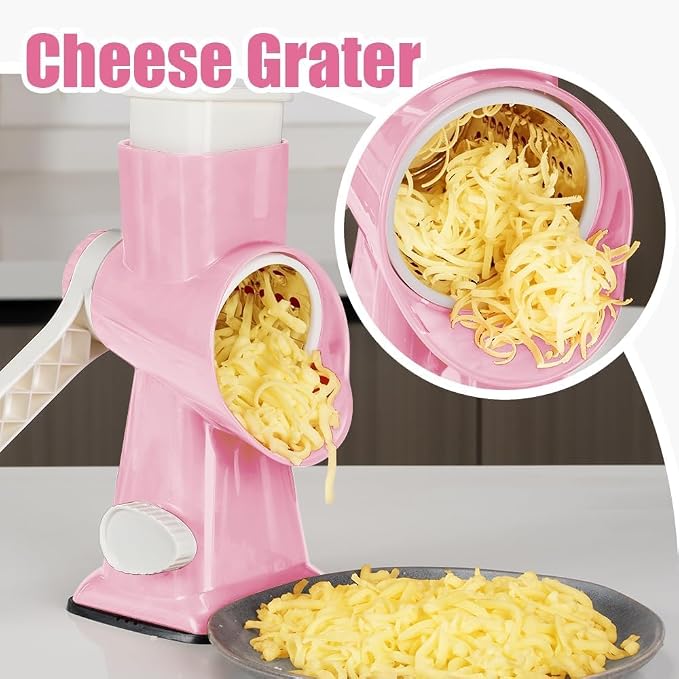 KEOUKE Rotary Cheese Grater Pro 6 in 1 - Image 6