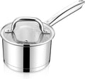 LIANYU 1 Quart Stainless Steel Saucepan, Small Sauce Pan by LIANYU