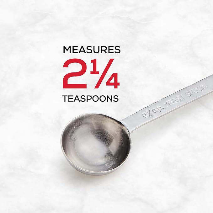 King Arthur Baking Company Yeast Measuring Spoon, 18/8 Stainless Steel - Image 3