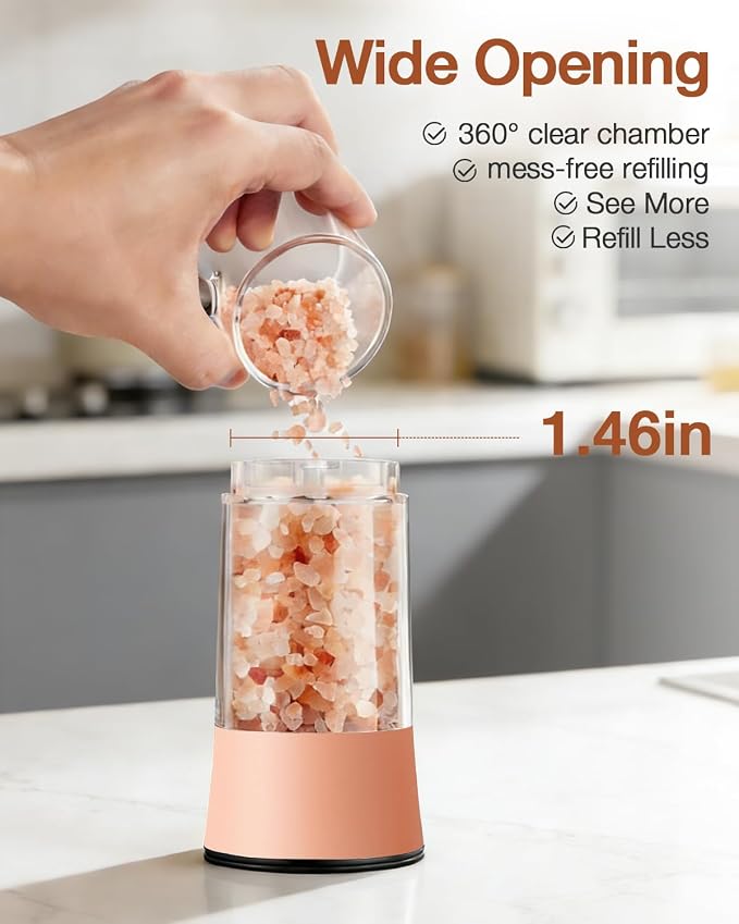 Gravity Electric Salt and Pepper Grinder Set - Image 4