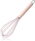 GorGin high temperature and easy to clean silicone whisk, 10 inch, grip good by GorGin
