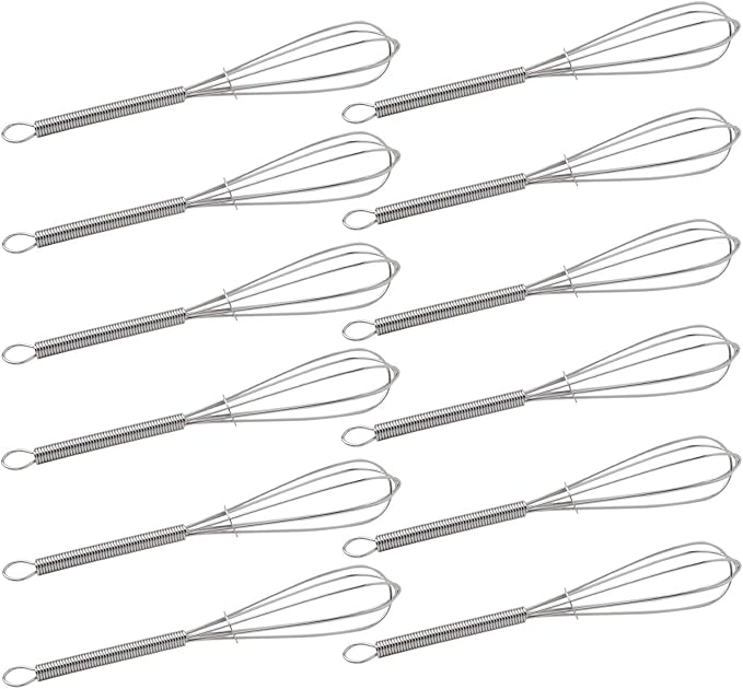 CHuangQi 5 Inch Endurance Stainless Steel Mini Whisk/Egg Beater by CHuangQi