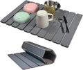 Large Stone Dish Drying Mat for Kitchen Counter Sink Bathtub, Diatomaceous by Unknown
