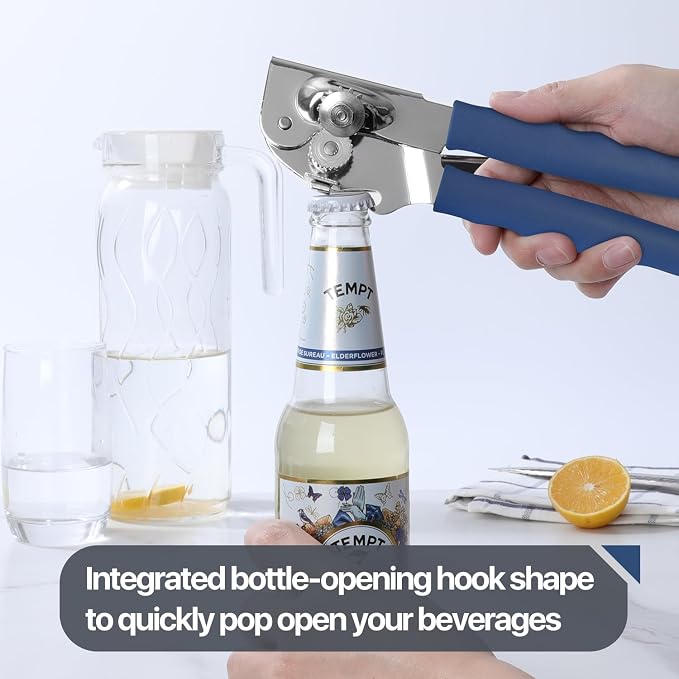Commercial Can Opener, UHIYEE Hand Crank Can Opener Manual Heavy Duty - Image 5