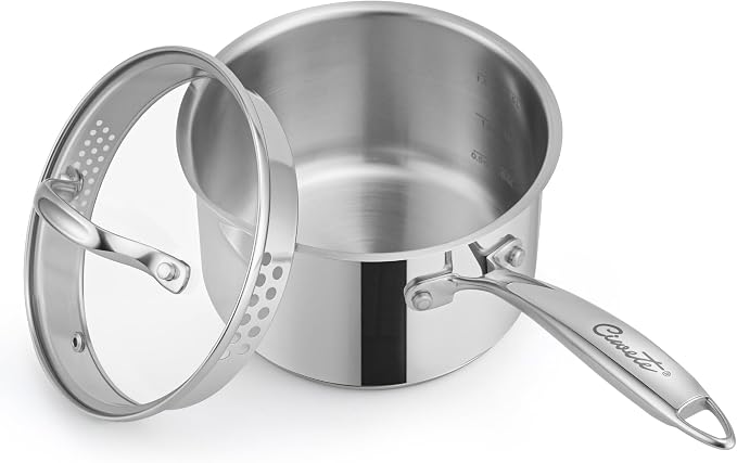 Ciwete 2 Qt Stainless Steel Saucepan by Ciwete