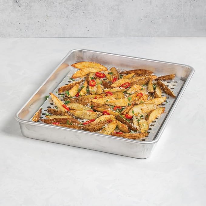 Nordic Ware Naturals High Sided Half Sheet Pan - Image 2