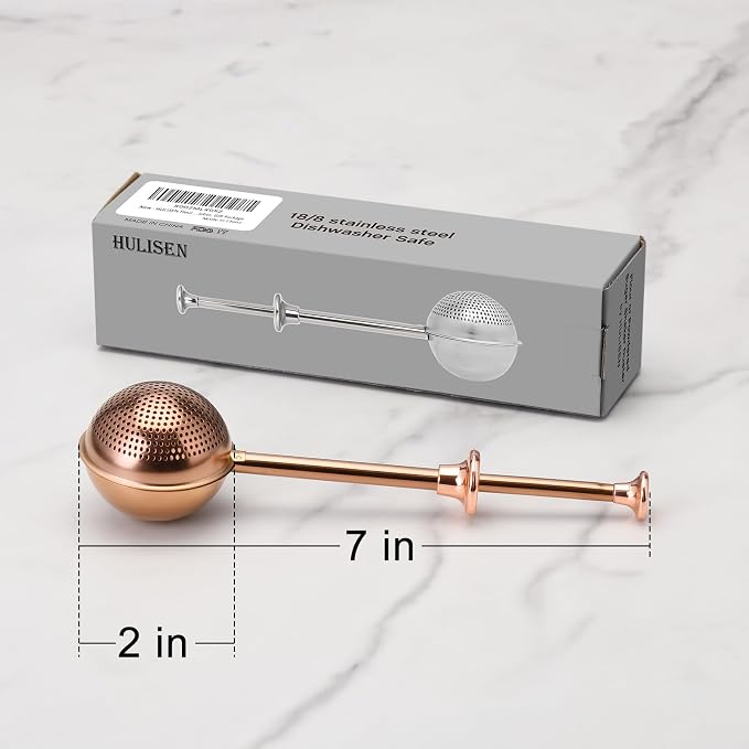 HULISEN Flour Duster for Baking, One-Handed Operation, 304 Stainless Steel - Image 6