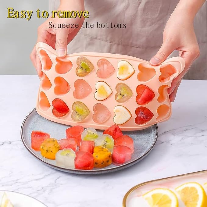 2 Pack Heart-Shaped Ice Cube Trays - Image 5