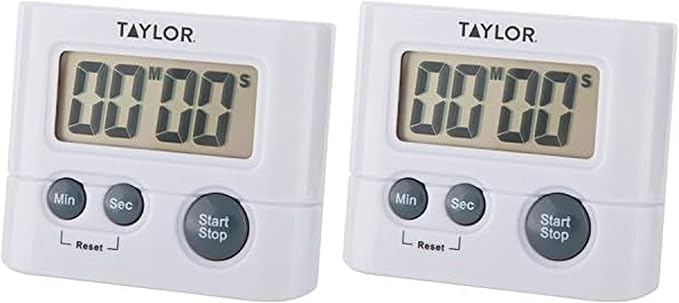 Taylor Digital Timer with 99 Minute 59 Second Display, and Timing Needs by Taylor