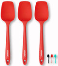 Silicone Spatula Set, High Heat Resistan Rubber Spoon Spatula, Non-Stick by VOVOLY