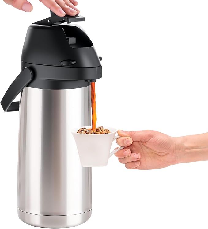 PARACITY Upgraded Airpot Coffee Carafe by PARACITY