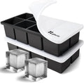 Ice Cube Molds – 2-Pack Silicone Trays by glacio