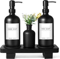 Dish Soap Dispenser for Kitchen, Kitchen Soap Dispenser Set by ALPIRIRAL
