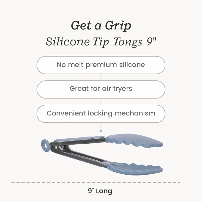 Starpack 'Get a Grip' Silicone Kitchen Tongs - Image 4