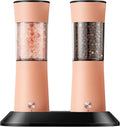 Gravity Electric Salt and Pepper Grinder Set by CUNLINARFFUN