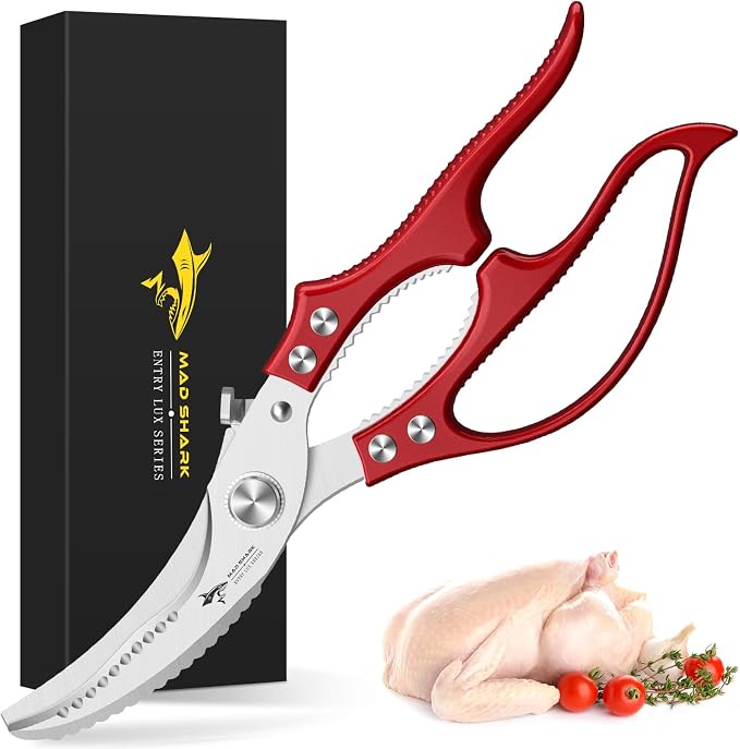 MAD SHARK Professional Heavy Duty Poultry Shears by MADSHARK