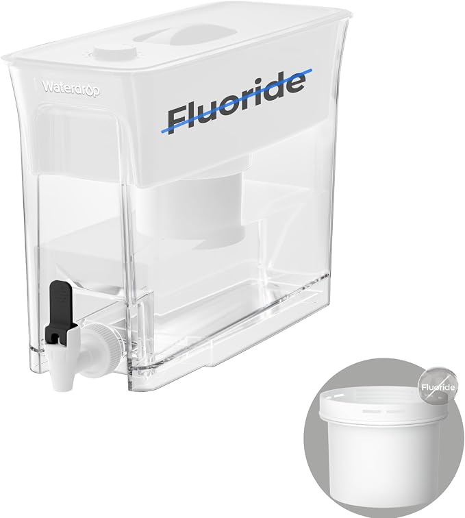 Waterdrop Fluoride-Reducing Water Filter Dispenser, 150-Gallon Long-Life by Waterdrop