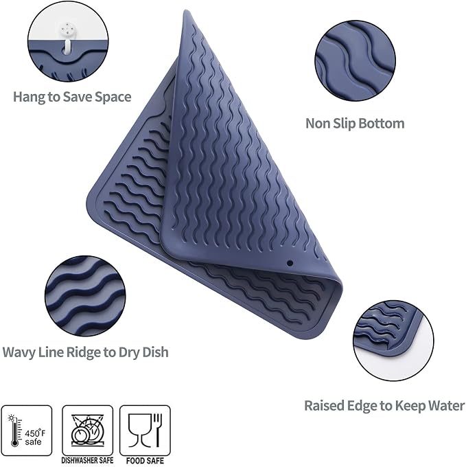 MicoYang Silicone Dish Drying Mat - Image 3