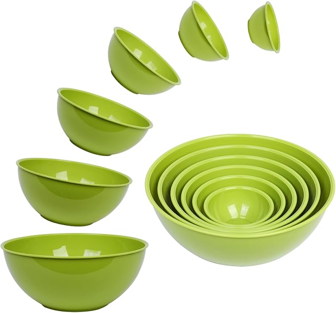 BoxedHome BPA Free Plastic Round Mixing Bowl - Image 6